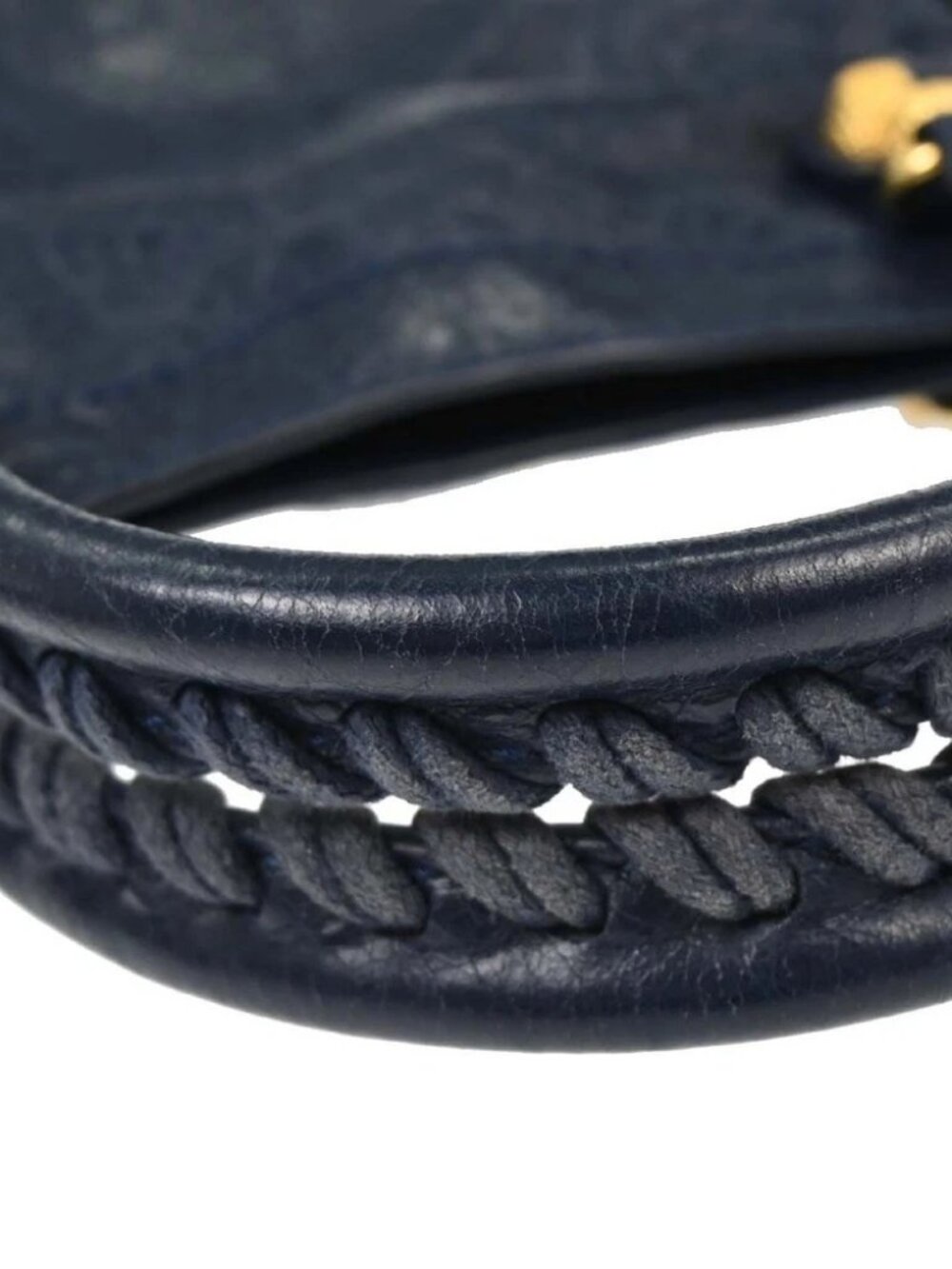 Balenciaga Navy Lambskin Giant City Mini Handbag 309544.4012.C.535269 187217 - Picture 12 of 14